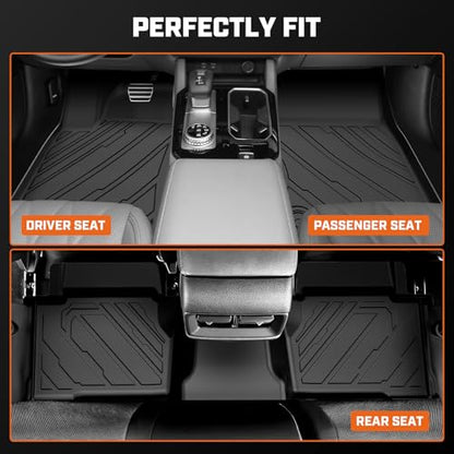 Floor Mat & Bed Mat for Toyota Tacoma Double Cab Auto Tran 2024