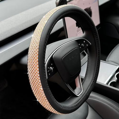 Bling Comfy Steering Wheel Cover for Tesla Model Y