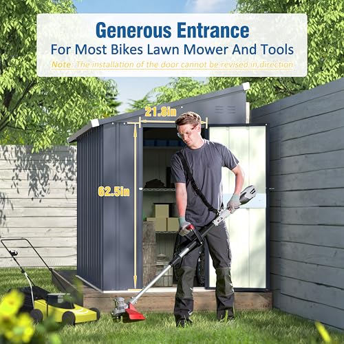4'x6' Storage Shed