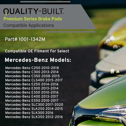 Front Semi Metallic Brake Pads