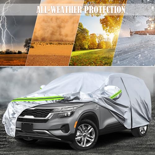 6 Layers Silver Waterproof Car Covers Replace for 2020