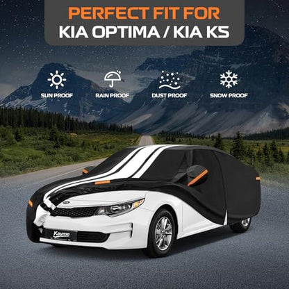 Heavy Duty Car Cover Custom Fit for Kia Optima