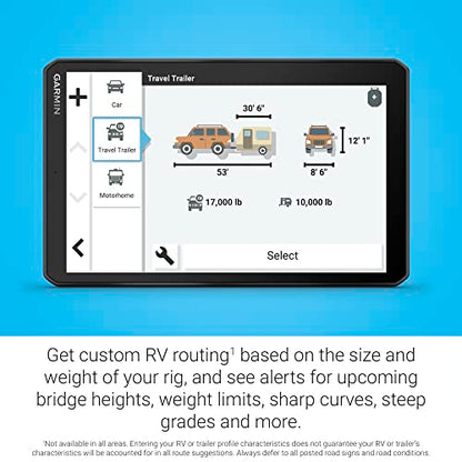 RV 895 8” GPS RV Navigator