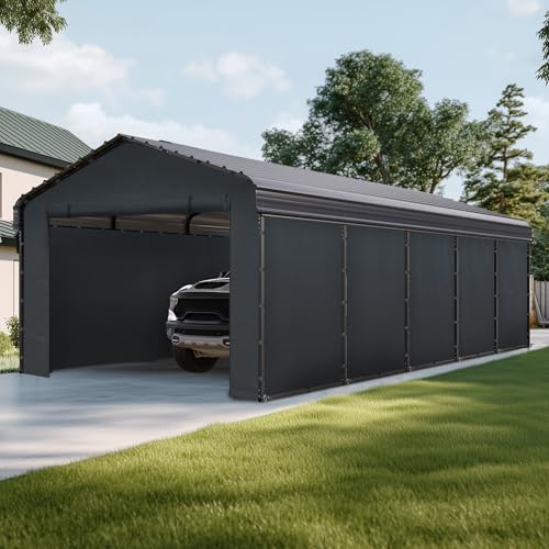 Metal Carport 12x25ft