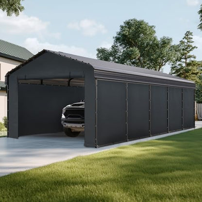 Metal Carport 12x25ft