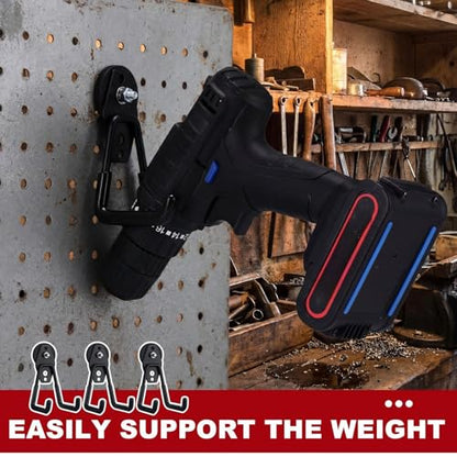 30 Pcs Large Magnetic Hooks Heavy Duty Garage Magnet Hooks Strong Storage Utility Magnetic Hangers with Anti Slip Rubber Coating for Indoor and Outdoor Hanging (30 Count)