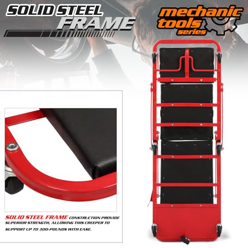 Heavy Duty Convertible Mechanic Creeper