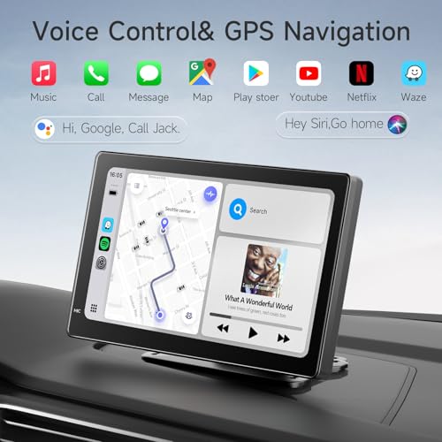 7 Inch Portable Carplay Screen for Car