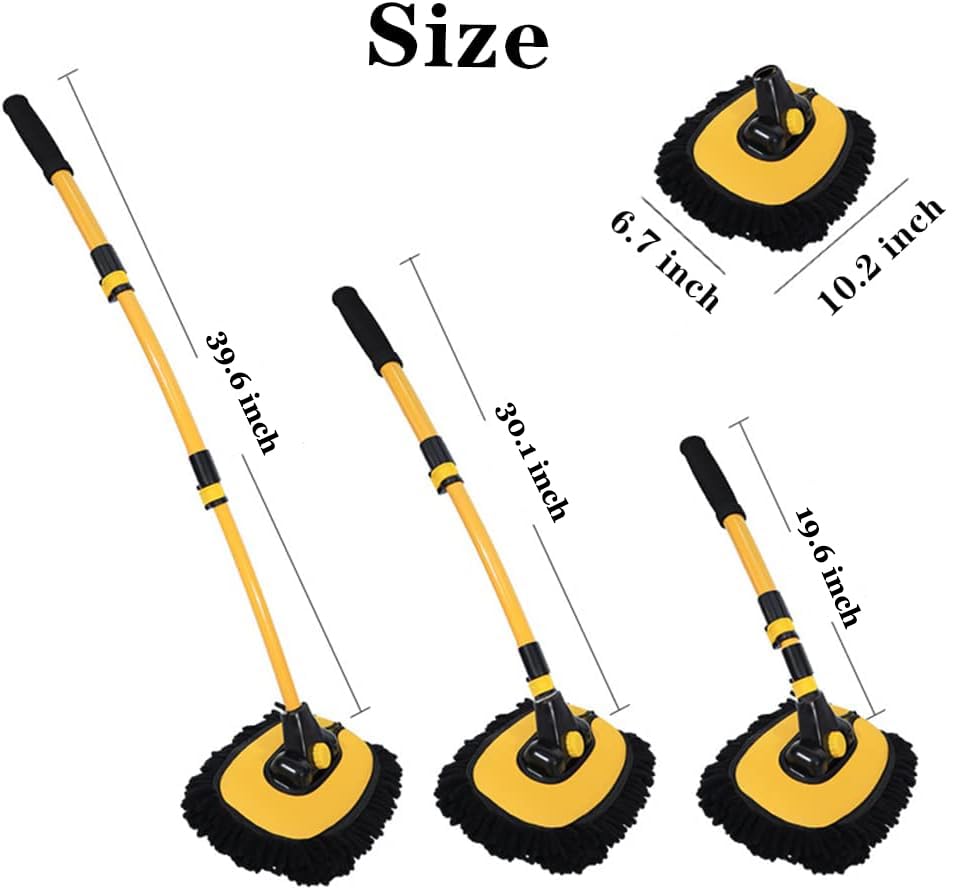 Car Wash Brush with Long Handle