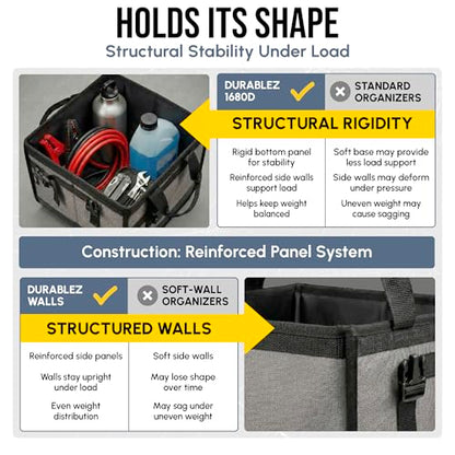 Large Car Trunk Organizer