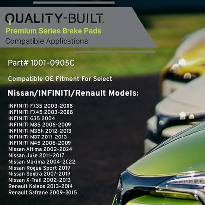 Rear Ceramic Brake Pads