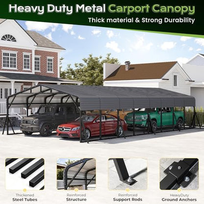 20x40FT Metal Carport