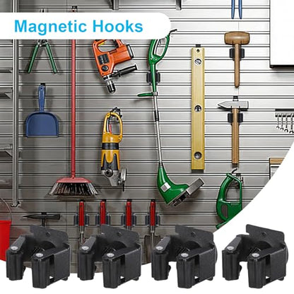 4PCS Magnetic Mop Broom Holder (4 Count)