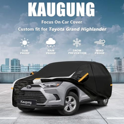 10 Layers Car Cover Custom Fit for Toyota Grand Highlander