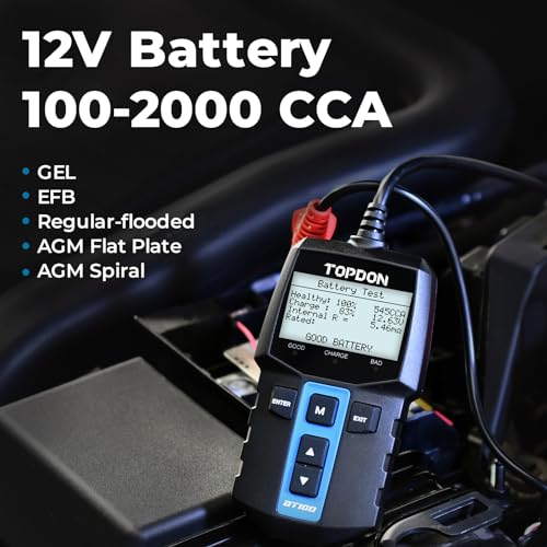 BT100 12V Car Battery Tester