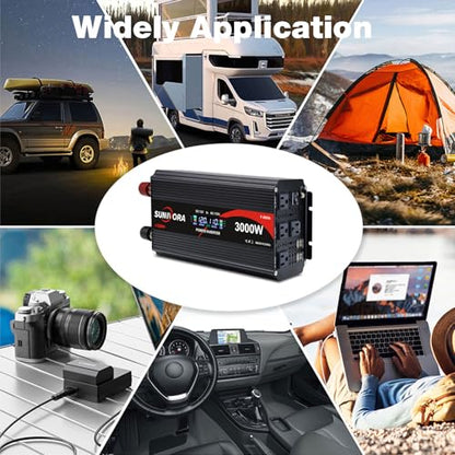 3000 Watt Power Inverter 12V to 110V