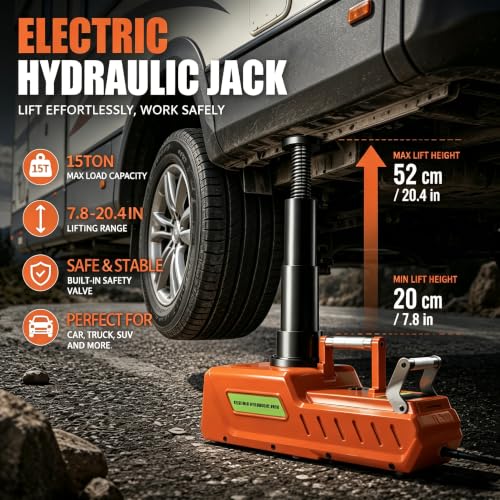 15 Ton Electric Hydraulic Floor Jack