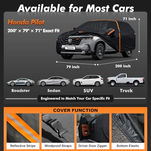 Honda Pilot SUV Cover Waterproof All