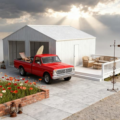 33FT x 25FT Metal Carport