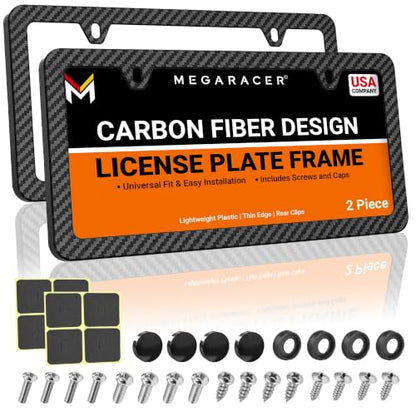 Weatherproof Thin License Plate Frames