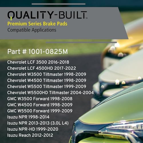 Front Semi Metallic Brake Pads