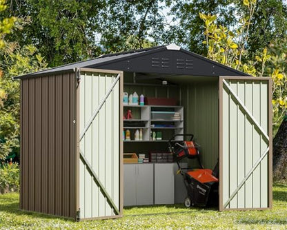 8x6FT Outdoor Storage Shed