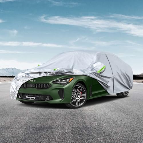 6 Layers Car Cover Custom Fit Kia Stinger Sedan from 2017 to 2025