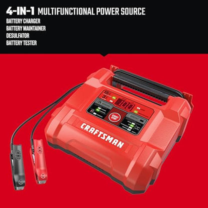 15A Car Battery Charger & Maintainer