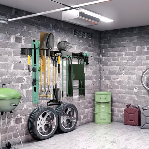 Garage Garden Tool Organizer Wall Mount