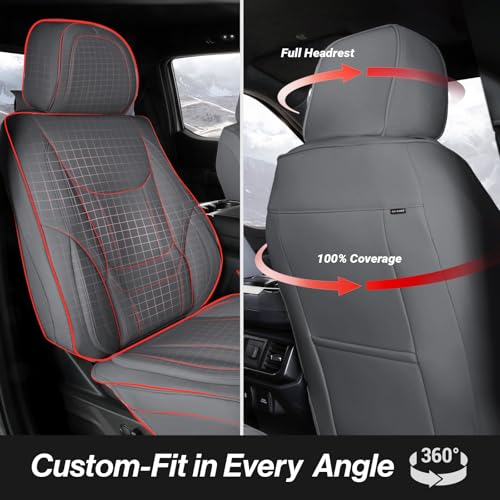 Premium Custom Fit Truck Car Seat Covers Full Set Seat Waterproof