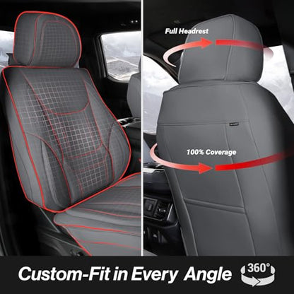 Premium Custom Fit Truck Car Seat Covers Front Seats Waterproof
