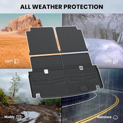 Cargo & Backrest Mats for Mercedes Benz GLS 2017