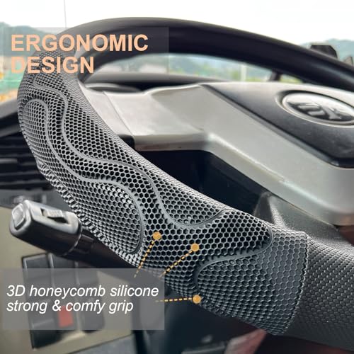 XL Comfy Grip Steering Wheel Cover for Semi Truck 18 Inch