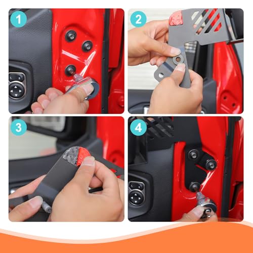 2pcs Front Door Cup Holders for 2018 (2 Count)