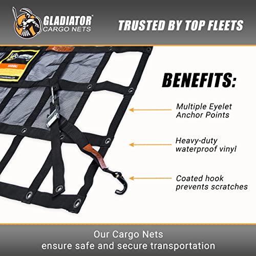 Heavy Duty Truck Cargo Net (152.25 Sq Ft)