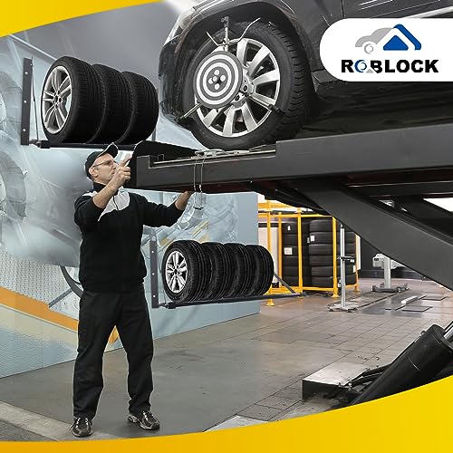 Adjustable Tire Rack Wall Mount for Garage