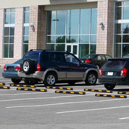 Rubber Parking Curb Garage Floor Stopper