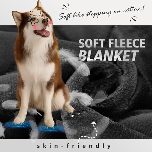XL Hard Bottom Dog Back Seat Cover for Crew Cab Trucks with Blanket