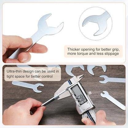 10pcs Small Wrench 24x115x2.8mm Metric U (10 Count)