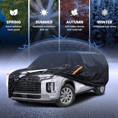Multi Layer Car Cover Custom Fit for Hyundai Palisade