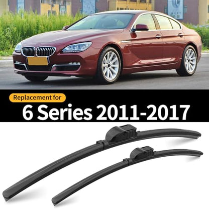 Front Windshield Wipers for BMW 6 Series 2011