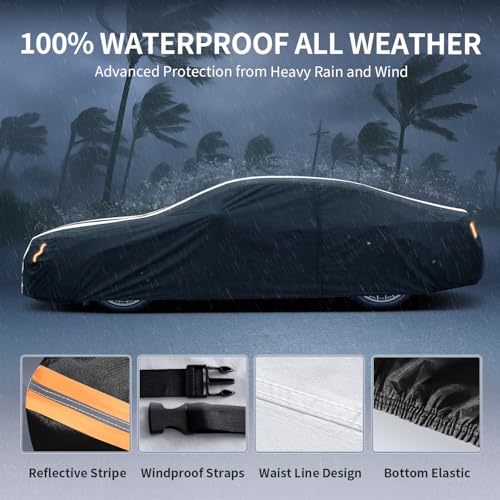Multi Layer Car Cover Custom Fit for Pontiac Solstice
