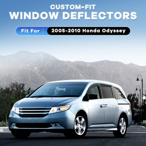 Window Visors Rain Guards Fit for Honda Odyssey 2005