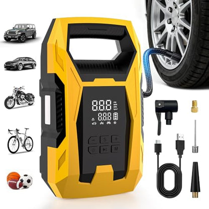 Cordless Tire Inflator Portable Air Compressor (2 pound(s))