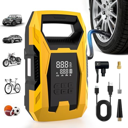 Cordless Tire Inflator Portable Air Compressor (2 pound(s))