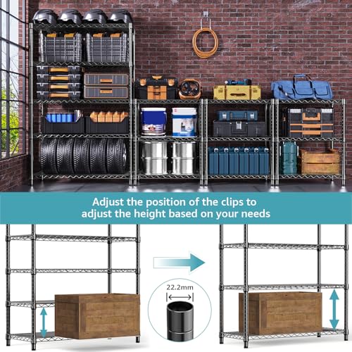 1750 lbs Steel Storage Shelving 5