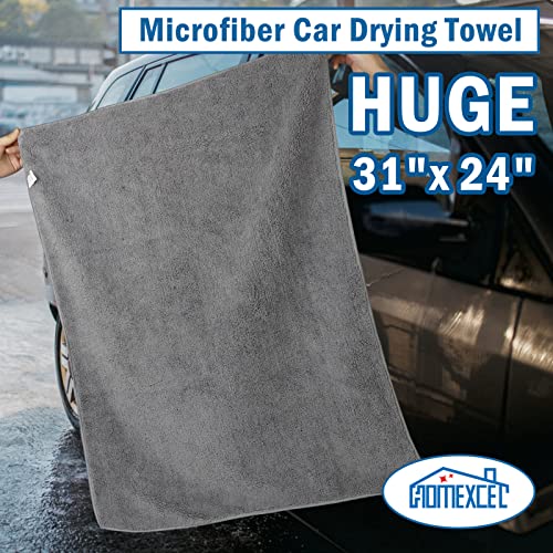 Professional Large Microfiber Car Drying Towels 2 Pack (2 Count)
