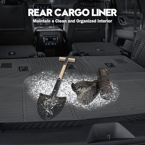 Floor Mats Cargo Mat Set for 2021 (7 Count)