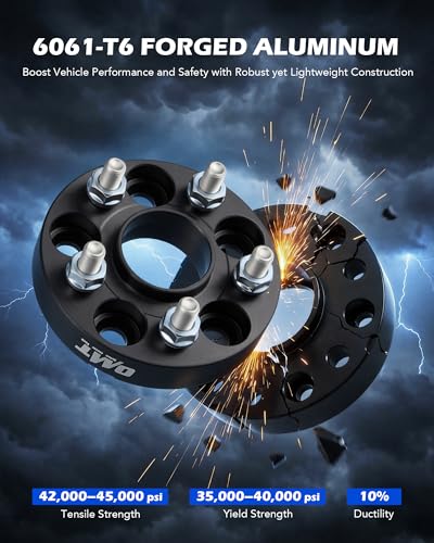 OMT 5x100 Wheel Spacers with 56.1mm Center Hub Bore