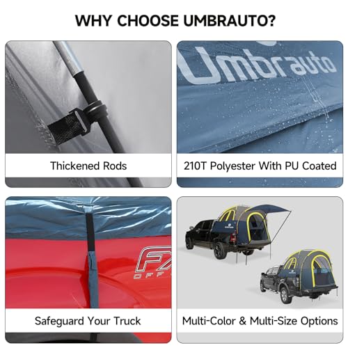 Truck Bed Tent 5.0' ~ 5.2'